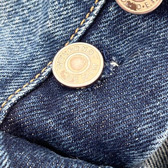 GRLFRND Karolina High-Rise Skinny Jeans Whole Lotta Love Women’s Size 25 - Picture 4 of 7